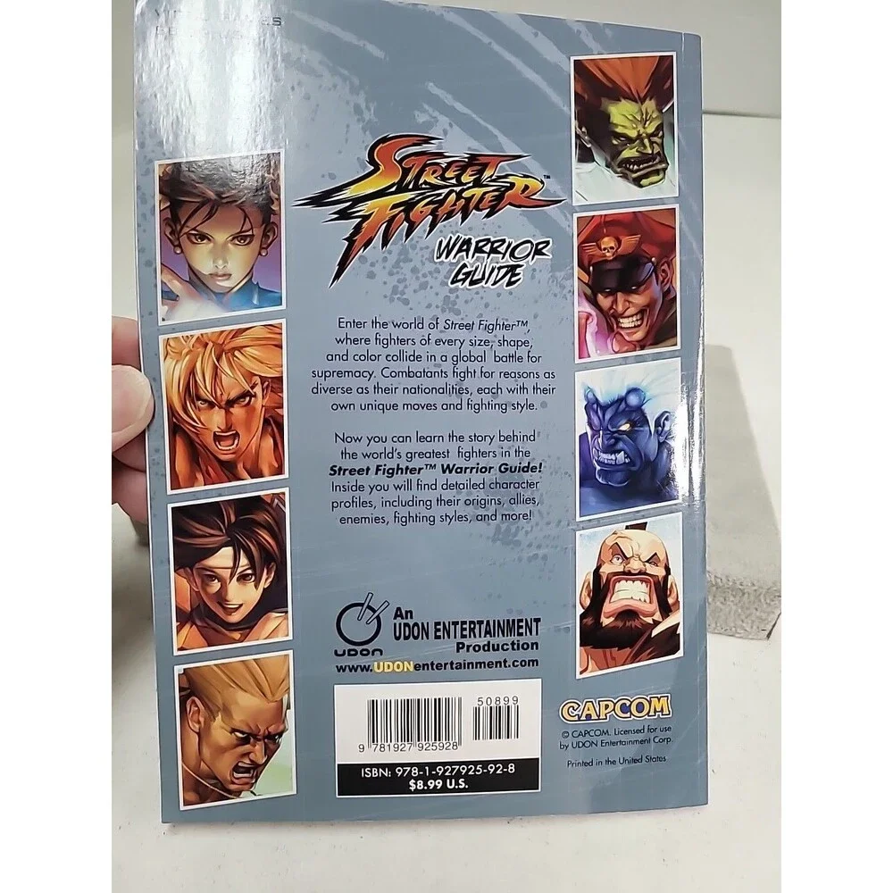 Street Fighter Warrior Guide CapCom Udon, 1st edition 2016